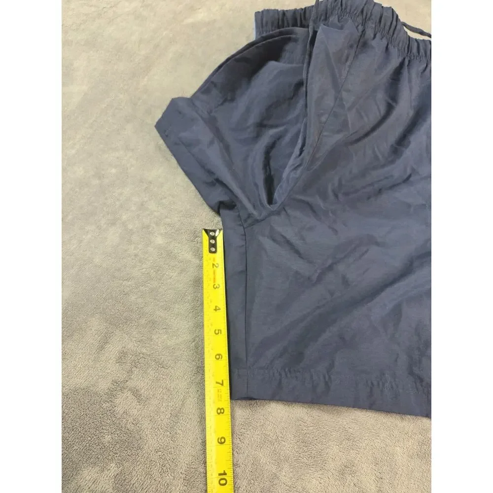 Nike Shorts Mens Sz XL Blue Athletic Colorblock Elastic Waist Pockets Y2K C36-13